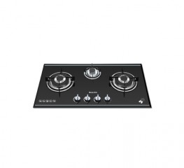 Bếp gas Malloca AS930L 3 bếp âm kính
