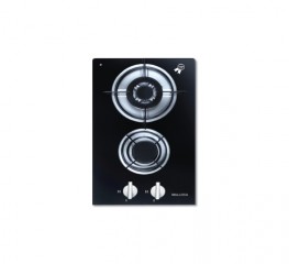 Bếp gas Malloca DG-02 bếp đôi Domino