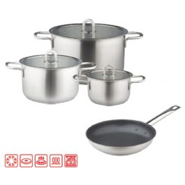 Bộ nồi bếp từ Hafele 3 nồi và 1 chảo chiên