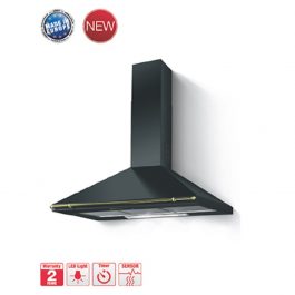 Máy hút mùi gắn tường màu đen HH-CB90A nhập khẩu