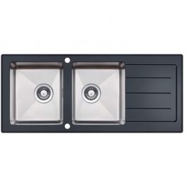 Chậu rửa bát đôi Dudoff ELIO 2B