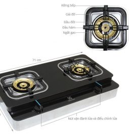 Bếp ga để bàn Electrolux ETG729GKTR