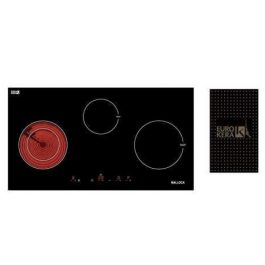 Bếp điện từ Malloca MH-03IRB DB kính âm 2 từ 1 điện