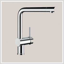 Vòi rửa chén bát Hafele BLANCOLINUS-S Màu Chrome 565.68.250