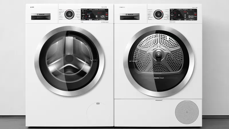 Thiết kế Máy sấy quần áo Bosch WQG24200SG
