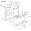 Kích thước Lò vi sóng Teka ML 8200 BIS BK