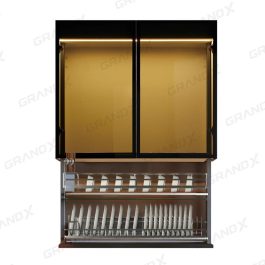 Giá bát đĩa nâng hạ điện thông minh Nan Oval GrandX XL.80EM